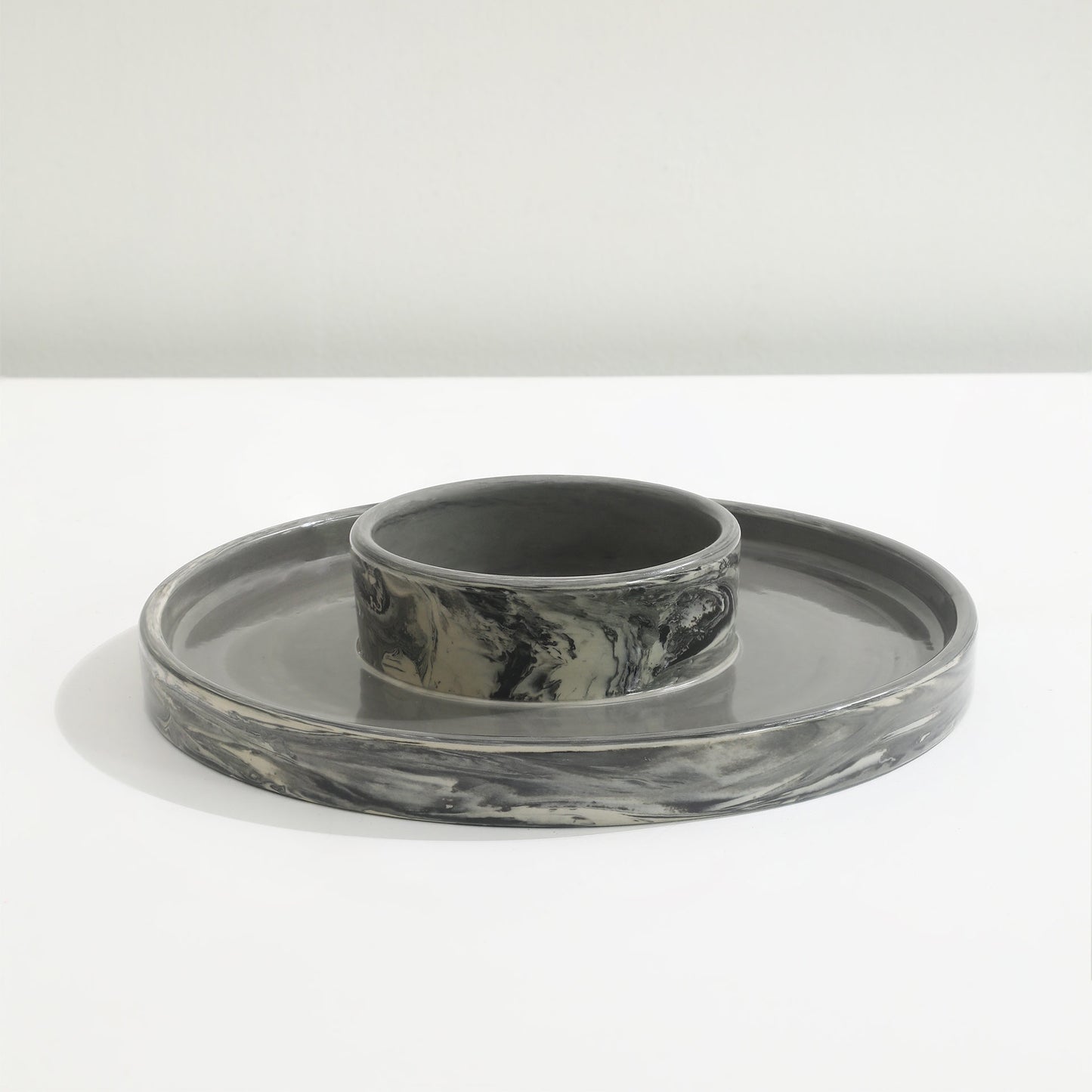 Grey Horizon Chip & Dip Platter