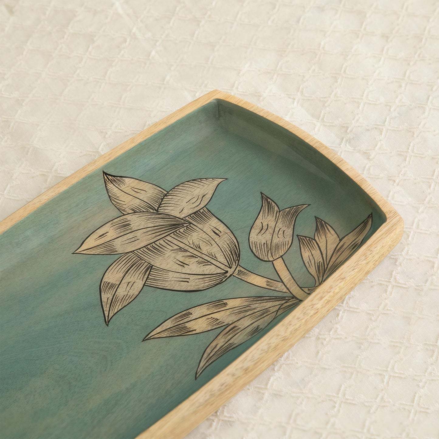 Delicate Petals Serving Platter (Small)