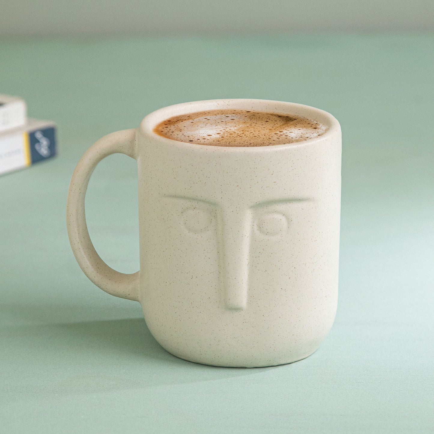 Moai Ceramic Coffee Mug (Set of 2)