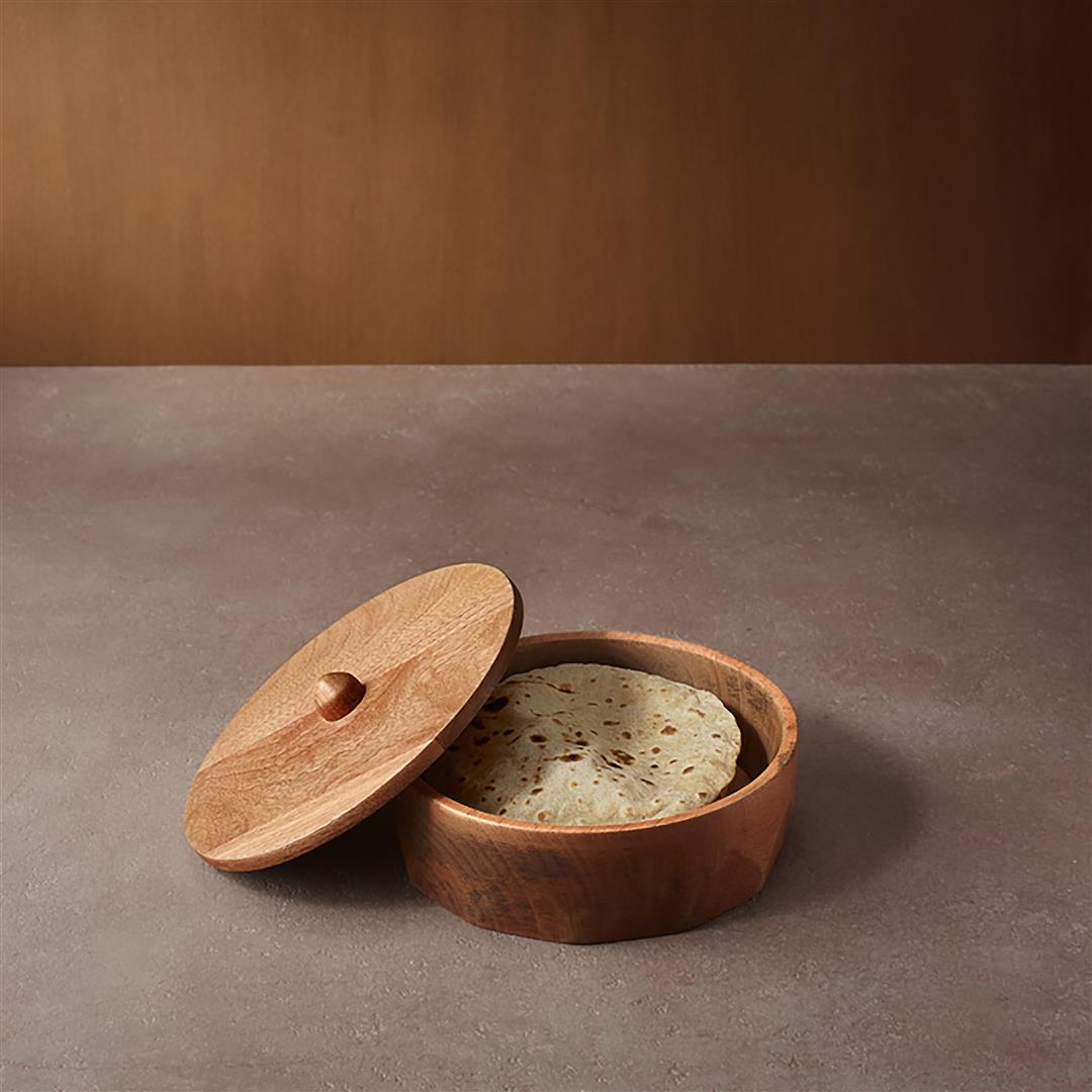 Wooden Willow Flat Bread/Tortilla/Roti Box – Mallet & Chisel