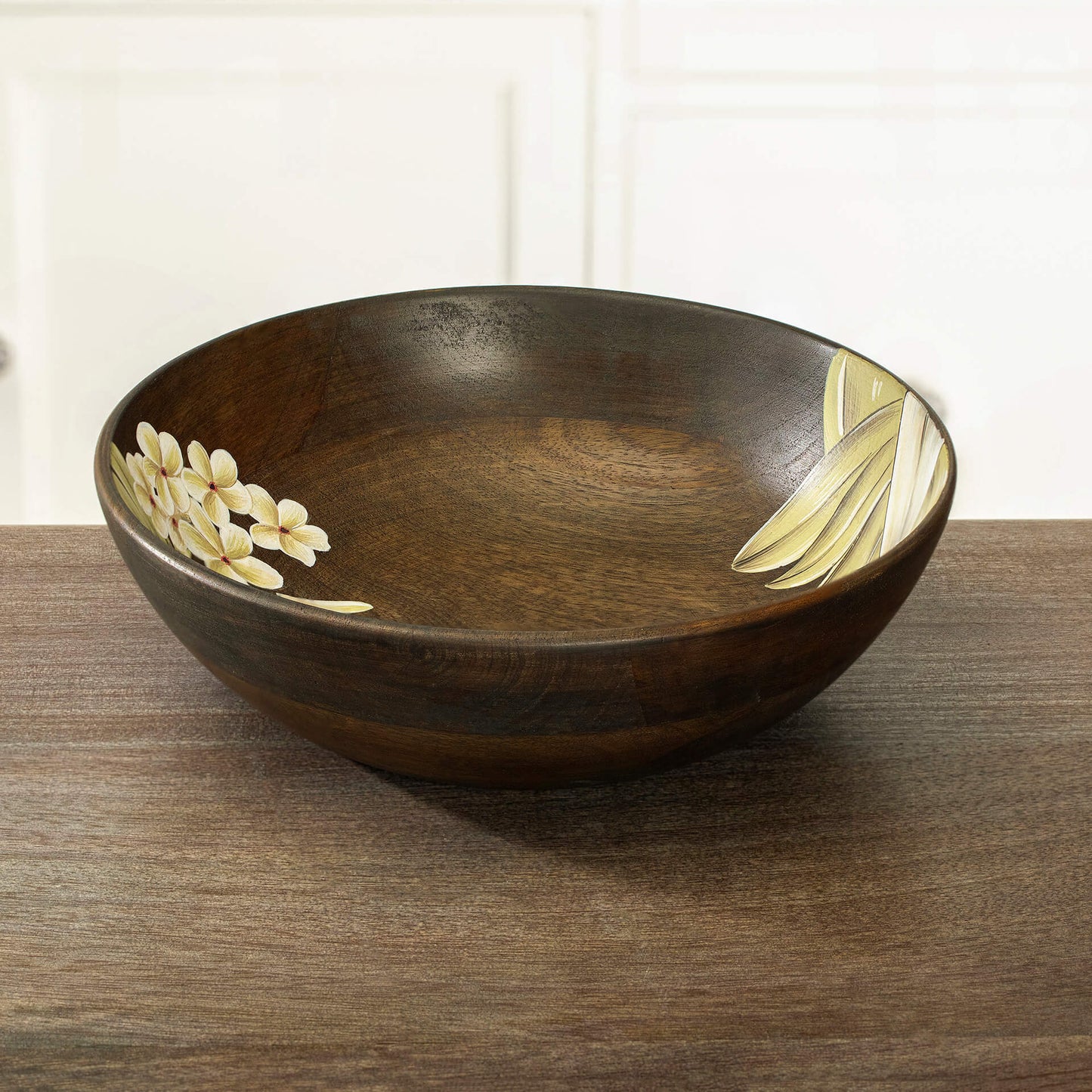 Floral Sunset Salad Serving Bowl